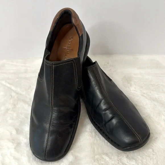 Cole Haan | Shoes | Cole Haan Zeno Black Soft Leather Slip  display picture 2